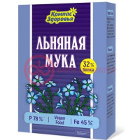 Мука льняная 300г. /компас здоровья/