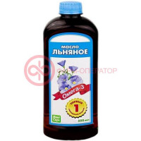 Реалкапс льняное масло 500мл холодный отжим