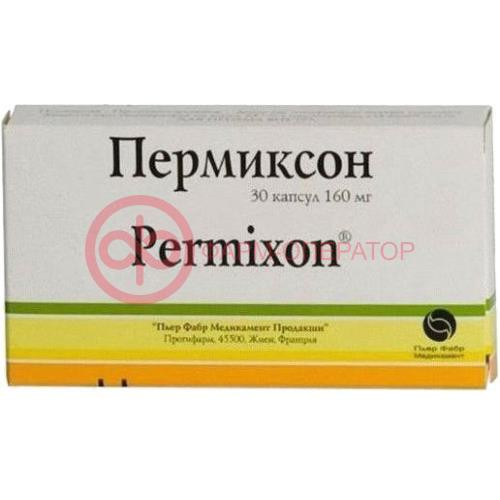 Пермиксон капсулы 160мг №30 Пермиксон капсулы 160мг №30