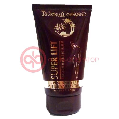 Тайский секрет азия спа термо-крем д/тела зеленый кофе 150мл. [asia spa]