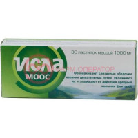 Исла моос пастилки для рассасывания №30