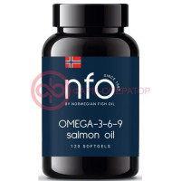 Норвегиан фиш оил омега-3-6-9 капсулы 745мг №120 масло лосося