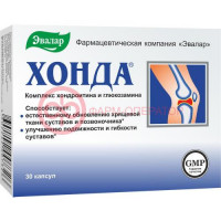 Эвалар хонда капсулы №30 хондроитин + глюкозамин бад