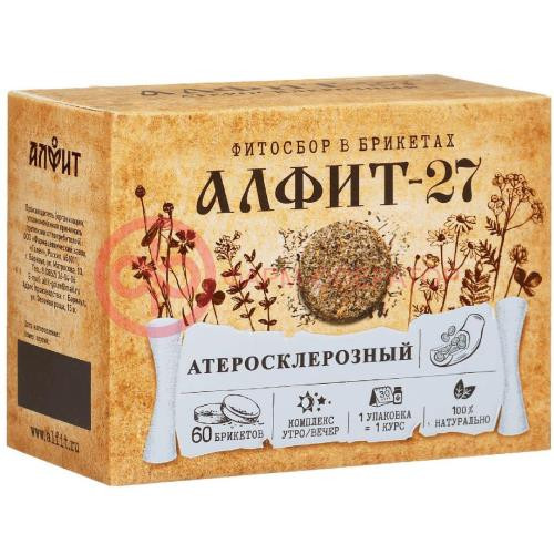 Алфит-27 атеросклерозный фитосбор 120г Алфит-27 атеросклерозный фитосбор 120г