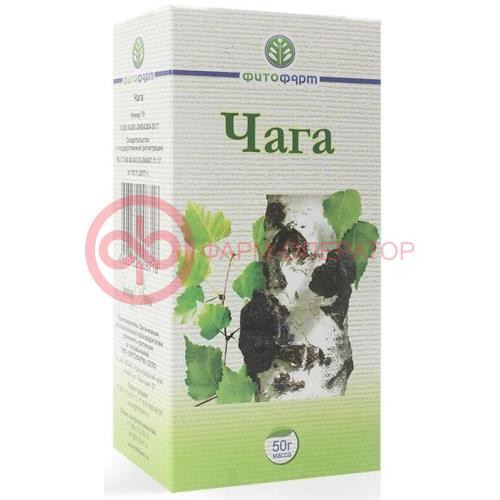 Целебная поляна чага чайный напиток 50г (березовый гриб)