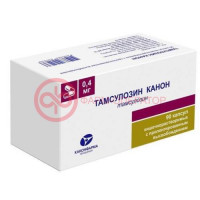 Тамсулозин канон капсулы кишечнорастворимые с пролонгированным высвобождением 0.4мг №90