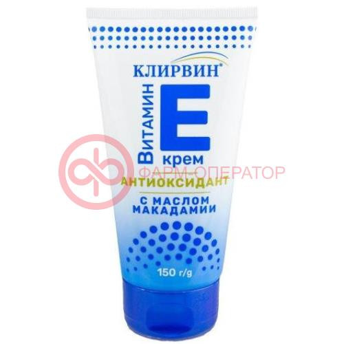 Клирвин крем 150г антиоксидантный с вит е и маслом макадамии