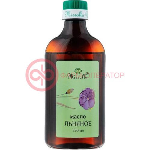 Мирролла масло 250мл льняное Мирролла масло 250мл льняное