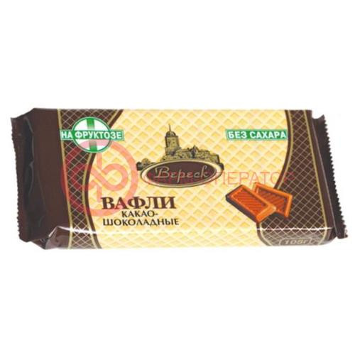 Вереск вафли 105г какао-шоколад на фруктозе