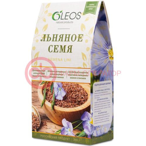 Олеос семя 200г льняное Олеос семя 200г льняное