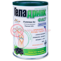 Геладринк фаст экстра порошок 420г черная смородина