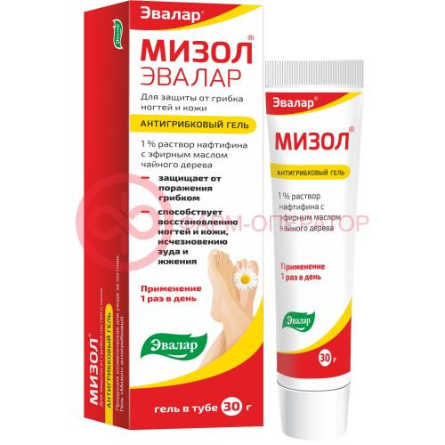 Эвалар мизол гель 1% 30г Эвалар мизол гель 1% 30г