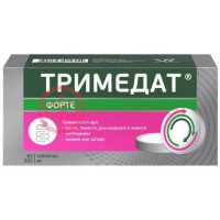 Тримедат форте таблетки пролонгированного действия покрытые пленочной оболочкой 300мг №60