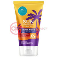 Био косметолог сан гиалурон аква крем для тела 150мл с/защит spf-50