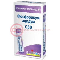 Фосфорикум ацидум c30 гранулы гомеопатические 4г монокомп препар минер-химич происх