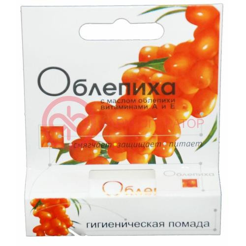 Лаборатория природы гигиеническая помада для губ 2,8г облепиха Лаборатория природы гигиеническая помада для губ 2,8г облепиха