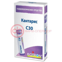 Кантарис с30 гранулы гомеопатические 4г монокомп препар животн происх