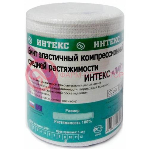 Интекс лайт бинт эластичный компрессионный ср 8смх3,5м Интекс лайт бинт эластичный компрессионный ср 8смх3,5м