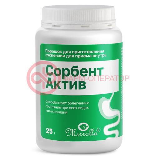Сорбент актив порошок 25г