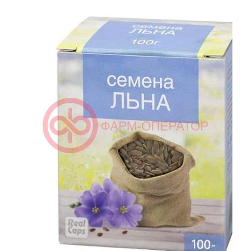 Реалкапс льна семена 100г Реалкапс льна семена 100г