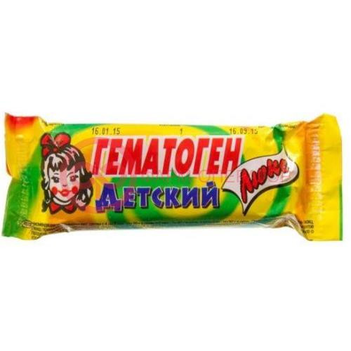 Гематоген детский люкс 50г. плитка /возрождение и развитие/ Гематоген детский люкс 50г. плитка /возрождение и развитие/