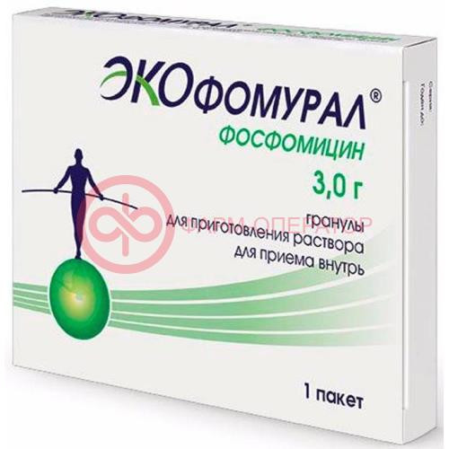 Экофомурал гранулы для приготовления раствора для приема внутрь 3г №1 Экофомурал гранулы для приготовления раствора для приема внутрь 3г №1