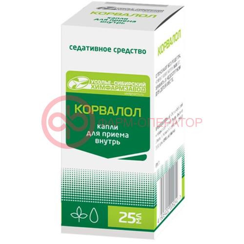 Корвалол капли для приема внутрь 25мл