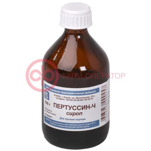 Пертуссин-ч сироп 100г