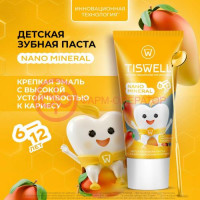 Тисвел зубная паста детская 60г реминерал с наногидроксиапатитом 6-12лет тропич манго