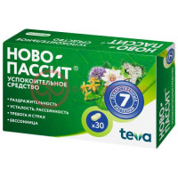 Ново-пассит таблетки покрытые пленочной оболочкой №30