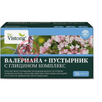 Доктор вистонг капсулы №36 комплекс валериана + пустырник с глицином