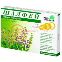 Шалфей натур продукт пастилки №12 (бад)
