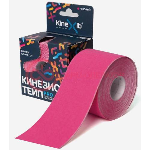 Кинексиб про кинезио тейп 5мх5см роз