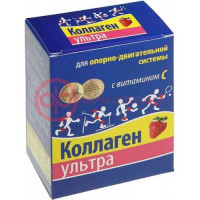 Коллаген ультра + с порошок 8г №7 клубника