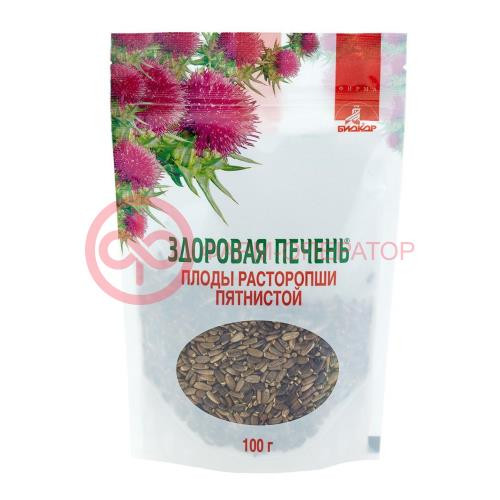Расторопши пятнистой плоды 100г Расторопши пятнистой плоды 100г