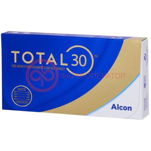 Алкон тотал30 линзы контактные №3 -6,50 dia 14,2 bc 8,4