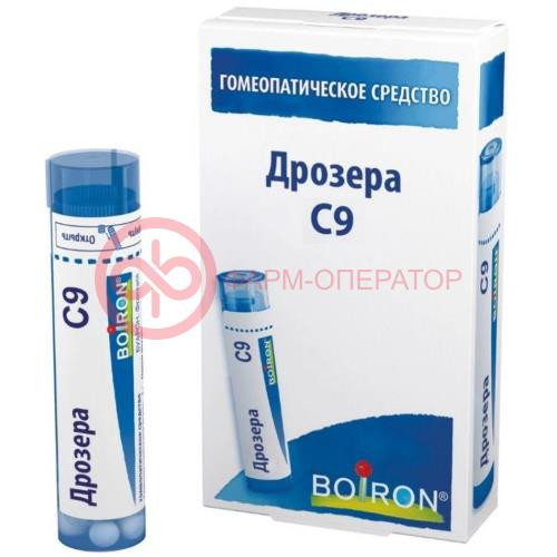 Дрозера с9 гранулы гомеопатические 4г Дрозера с9 гранулы гомеопатические 4г