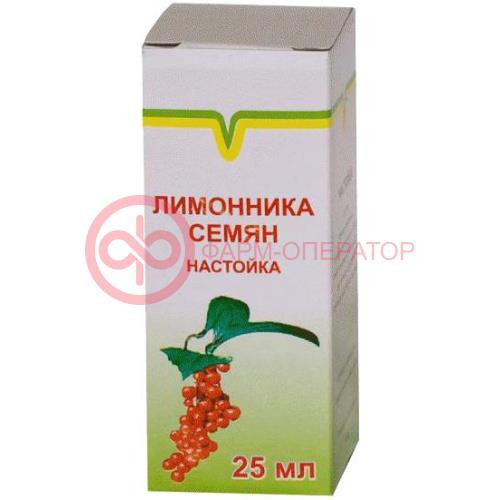 Лимонника семян настойка 25мл Лимонника семян настойка 25мл