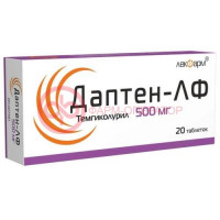 Даптен-лф таблетки 500мг №20