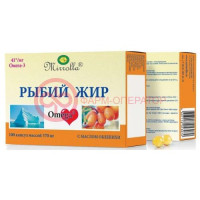 Мирролла рыбий жир капсулы №100 омега-3 +  масло облепихи