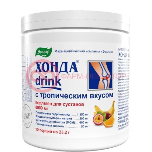 Эвалар хонда дринк порошок для приготовления напитка 232г (23,2гх10)