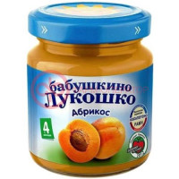 Бабушкино лукошко пюре фруктовое 100г абрикос 4мес +