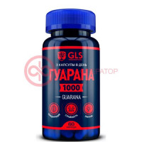Джи эл эс гуарана 1000 капсулы 400мг №60