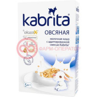 Кабрита каша 180г овсяная на козьем молоке