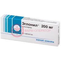 ЭГЛОНИЛ ТАБ. 200МГ №12