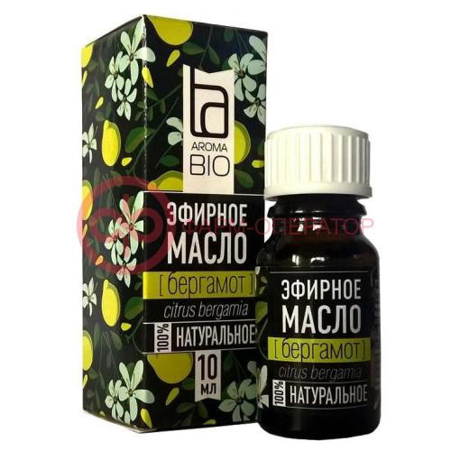 Аромабио масло бергамот 10мл. эфирное [aromabio]