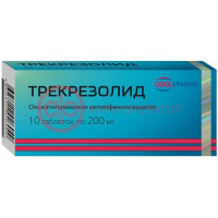 Трекрезолид таблетки 200мг №10
