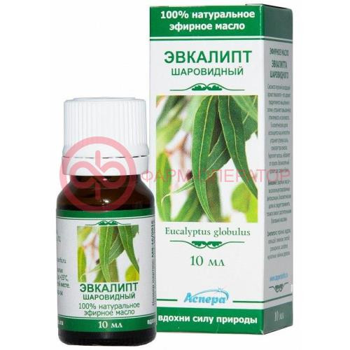 Аспера масло эфирное 10мл эвкалипт