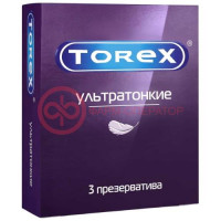 Торекс презервативы №3 ультратонкие