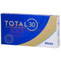 Алкон тотал30 линзы контактные №3 -1,00 dia 14,2 bc 8,4
